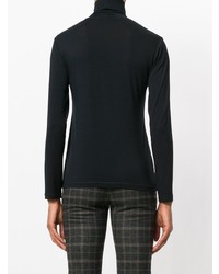 Женская черная водолазка от D-Exterior