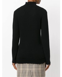 Женская черная водолазка от R13