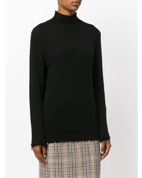 Женская черная водолазка от R13