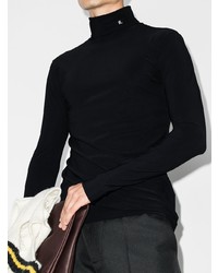 Мужская черная водолазка от Raf Simons