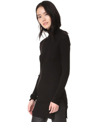 Женская черная водолазка от Helmut Lang