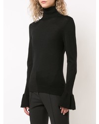 Женская черная водолазка от Veronica Beard