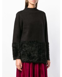 Женская черная водолазка от Marc Ellis