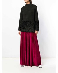 Женская черная водолазка от Marc Ellis