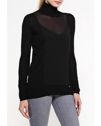 Женская черная водолазка от Guess Jeans