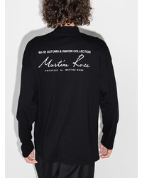 Мужская черная водолазка от Martine Rose