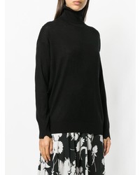 Женская черная водолазка от Stefano Mortari