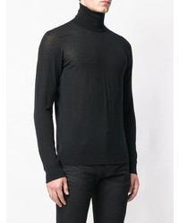 Мужская черная водолазка от Nuur