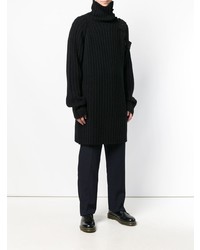 Мужская черная водолазка от Yohji Yamamoto