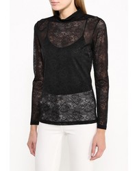 Женская черная водолазка от Morgan