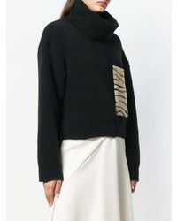 Женская черная водолазка от Ssheena