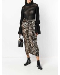 Женская черная водолазка от Michel Klein