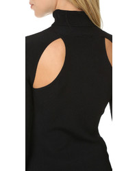 Женская черная водолазка от Elizabeth and James