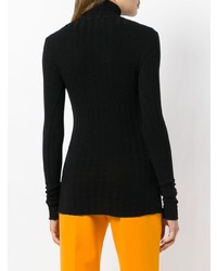 Женская черная водолазка от Simon Miller