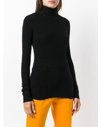 Женская черная водолазка от Simon Miller