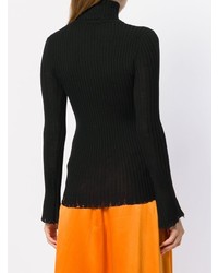 Женская черная водолазка от Nude