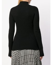 Женская черная водолазка от Juun.J