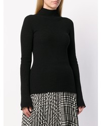 Женская черная водолазка от Juun.J