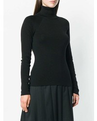 Женская черная водолазка от Junya Watanabe