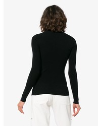 Женская черная водолазка от Alexandra Golovanoff