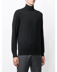 Мужская черная водолазка от Cruciani