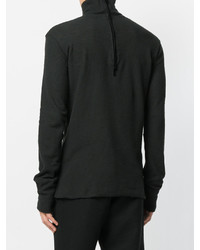 Мужская черная водолазка от Ann Demeulemeester