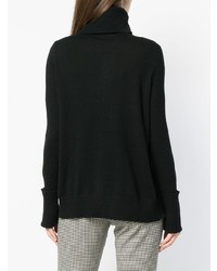 Женская черная водолазка от Twin-Set