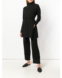 Женская черная водолазка от Lamberto Losani