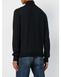 Мужская черная водолазка от Fay