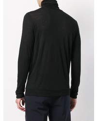 Мужская черная водолазка от Nuur