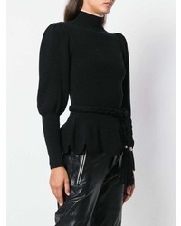 Женская черная водолазка от Elisabetta Franchi