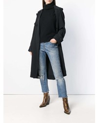 Женская черная водолазка от Dsquared2