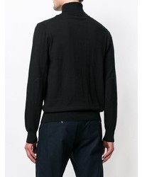 Мужская черная водолазка от Peuterey