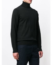 Мужская черная водолазка от Peuterey