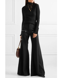 Женская черная водолазка от Chloé