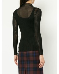 Женская черная водолазка от Le Ciel Bleu