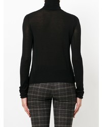 Женская черная водолазка от Forte Forte