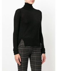 Женская черная водолазка от Forte Forte