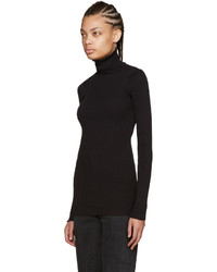 Женская черная водолазка от Vetements