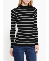 Женская черная водолазка от Troll