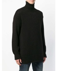 Мужская черная водолазка от Dondup