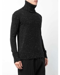 Мужская черная водолазка от Ziggy Chen