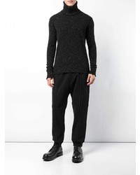 Мужская черная водолазка от Ziggy Chen