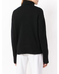 Женская черная водолазка от Lamberto Losani