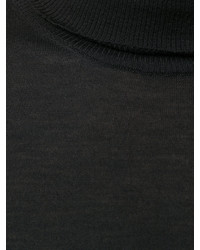 Мужская черная водолазка от Eleventy