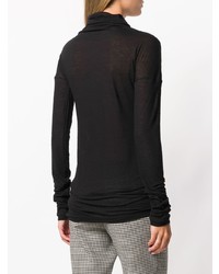 Женская черная водолазка от Isabel Benenato