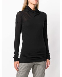 Женская черная водолазка от Isabel Benenato