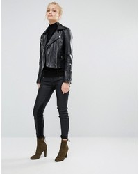 Женская черная водолазка от Warehouse