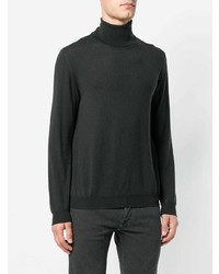 Мужская черная водолазка от Zanone