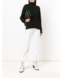 Женская черная водолазка от Moncler